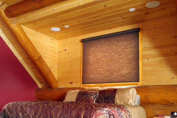 Master Bedroom in-ceiling speakers
